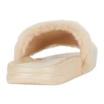 APL Women’s Shearling Slide Champagne - Luxury Comfort