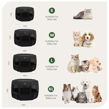X-ZONE PET Portable Dog Playpen for Puppies & Cats