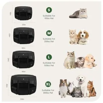 X-ZONE PET Portable Dog Playpen for Puppies & Cats
