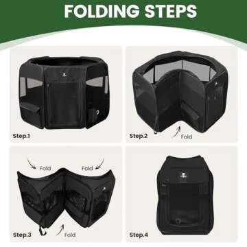 X-ZONE PET Portable Dog Playpen for Puppies & Cats