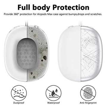 Silicone Case Cover for AirPods Max - Stylish Protection
