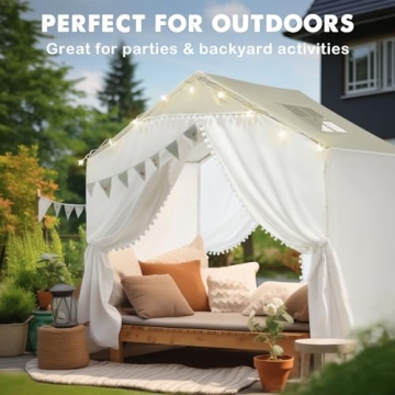 Charming Large Kids Tent for Indoor Outdoor Fun