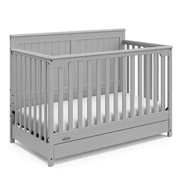 Graco Hadley 5-in-1 Convertible Crib - Stylish & Safe