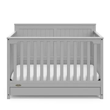 Graco Hadley 5-in-1 Convertible Crib - Stylish & Safe