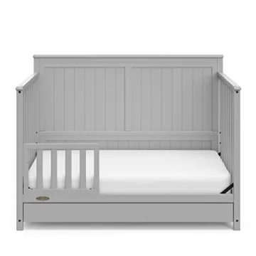 Graco Hadley 5-in-1 Convertible Crib - Stylish & Safe