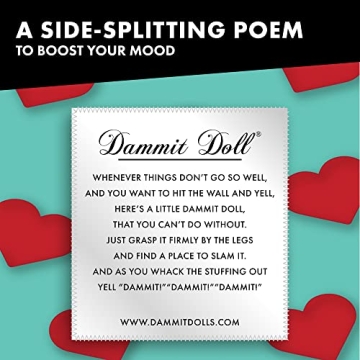 Limited Edition Dammit Doll for Stress Relief and Laughs