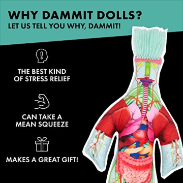 Limited Edition Dammit Doll for Stress Relief and Laughs