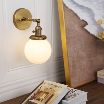 Pathson Industrial Wall Sconce with Switch for Vintage Style