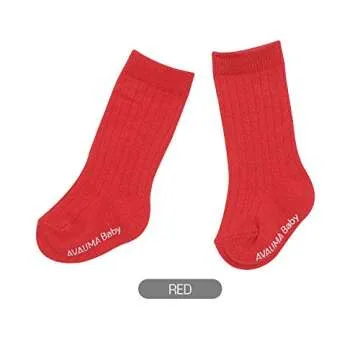 AVAUMA Baby Knee Socks for Infants 0-24 Months