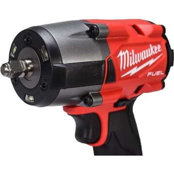 MILWAUKEE'S Mid-Torque Impact Wrench,3/8",Cordless