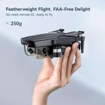 Ruko F11MINI Drone with Camera 4K, Under 250g, 60 Mins Flight with 2 batteries, 5GHz Transmission, GPS Auto Return, Brushless Motor, Foldable and Lightweight, FPV Quadcopter for Beginner, Adults