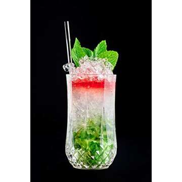 HIC Bar Silicone Mini Ice Cube Trays, Non-Stick, Set of 2, Each Tray Makes 160 Mini Ice Cubes