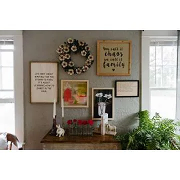 Creative Co-Op Wood Framed Wall Décor - Inspire Every Room
