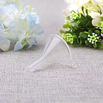 40 Pcs Mini Funnels for Perfume & Essential Oil Filling