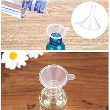 40 Pcs Mini Funnels for Perfume & Essential Oil Filling