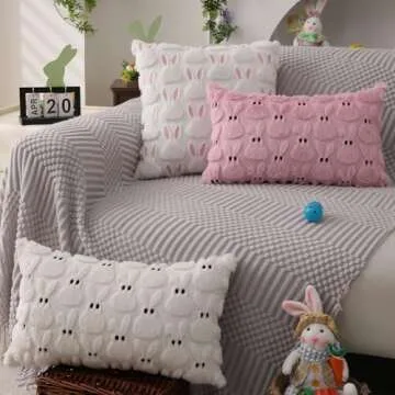 DFXSZ Easter Pillow Covers Set of 2 for Home Decor