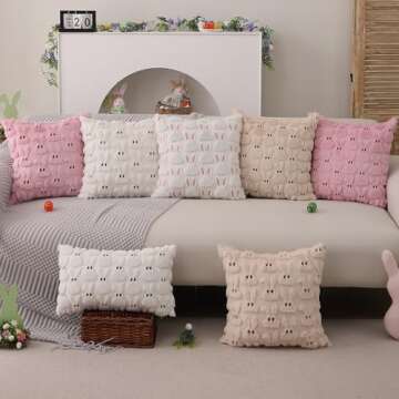 DFXSZ Easter Pillow Covers Set of 2 for Home Decor