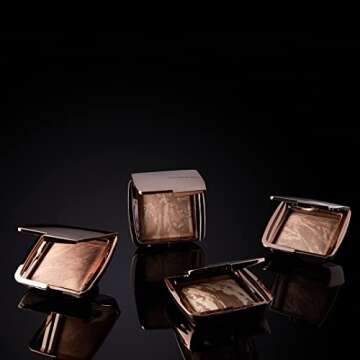 Hourglass Ambient Lighting Bronzer in Nude Bronze Light. Highlighting Bronzer for a Natural Sun-Kiss...