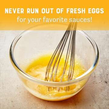 Judee's Dried Egg Yolk Powder - 1.5 lb XL Pouch - Baking Supplies - Delicious and 100% Gluten-Free - Perfect for Homemade Baked Goods, Sauces, Ice Cream Toppings, and More - Great Source of Protein