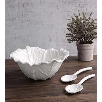 Beatriz Ball VIDA Bloom Small Melamine Bowl in White
