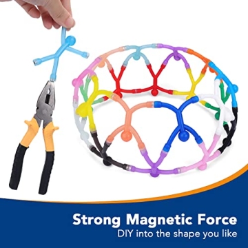 TRYMAG Humanoid Fridge Magnets for Kids & Adults - 20 Pack