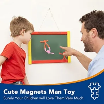 TRYMAG Humanoid Fridge Magnets for Kids & Adults - 20 Pack