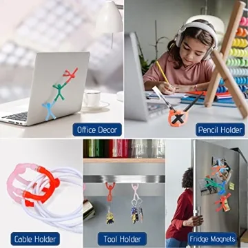 TRYMAG Humanoid Fridge Magnets for Kids & Adults - 20 Pack