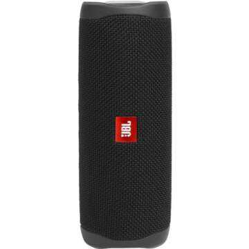 JBL Flip 5 Waterproof Wireless Portable Bluetooth Speaker - TT - Black