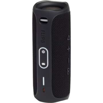 JBL Flip 5 Waterproof Wireless Portable Bluetooth Speaker - TT - Black