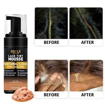 Lace Tint Melting Hair Mousse Kit for Women's Wigs - Flawless Finish
