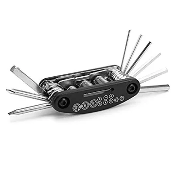 MMOBIEL 16 in 1 Bike Repair Tool Kit - Ultimate Multi Tool for Cycling