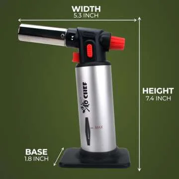 Jo Chef Butane Torch Lighter for Culinary Excellence