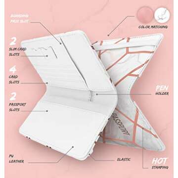 Nacuwa Passport Holder | RFID Blocking Travel Wallet