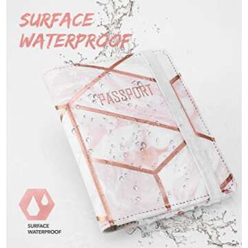 Nacuwa Passport Holder | RFID Blocking Travel Wallet