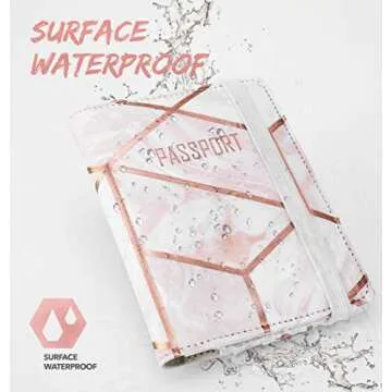 Nacuwa Passport Holder | RFID Blocking Travel Wallet