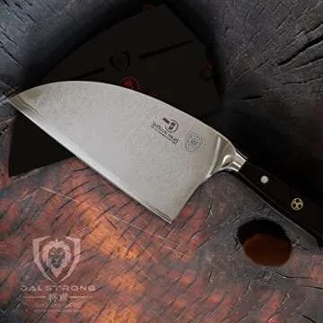 Dalstrong 8 Inch Serbian Chef Knife - Superior Meat Cleaver