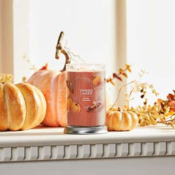 Yankee Candle Spiced Pumpkin 20oz 2-Wick Candle