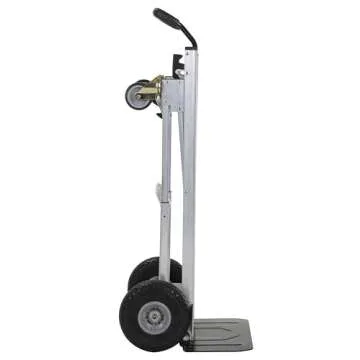 COSCO 4-in-1 Folding Series Hand Truck with Flat-Free Wheels