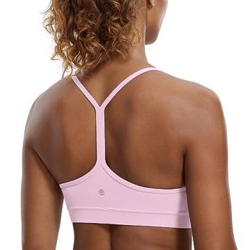 CRZ YOGA Butterluxe Women's Y Back Sports Bra - Comfort & Style
