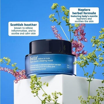 belif Aqua Bomb Sleeping Mask for Hydration and Glow