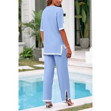 PRETTYGARDEN Women's Lounge Set - Chic Spring/Summer Outfit