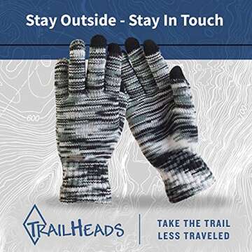 TrailHeads Women's Touch Screen Knit Gloves - 2-Pack Sale