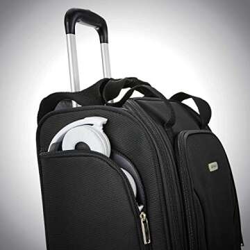 Samsonite Underseat Spinner with USB Port for Easy Travel