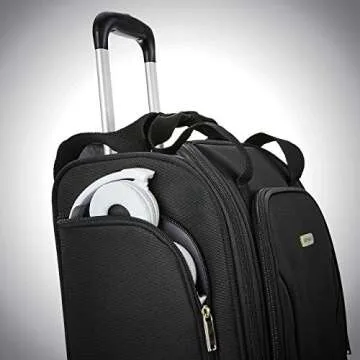 Samsonite Underseat Spinner with USB Port for Easy Travel