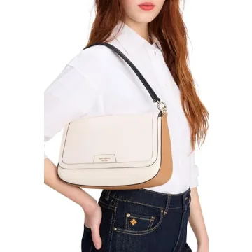 Kate Spade New York Hudson Pebbled Leather Flap Bag - Stylish & Versatile