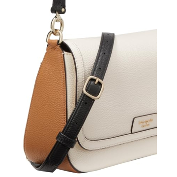 Kate Spade New York Hudson Pebbled Leather Flap Bag - Stylish & Versatile