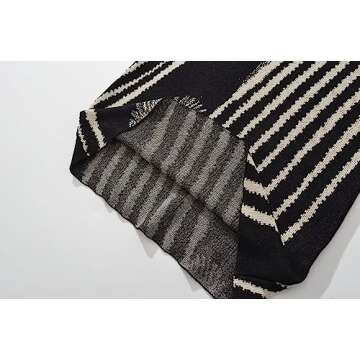 efvandoloe Summer Chic Abstract Knitted Long Dress Women Crew Neck Sleeveless Stretchable Slim Maxi Dresses (as1, Alpha, m, Regular, Regular, Black)