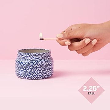 Luxury Capri Blue Volcano Scented Soy Wax Candle