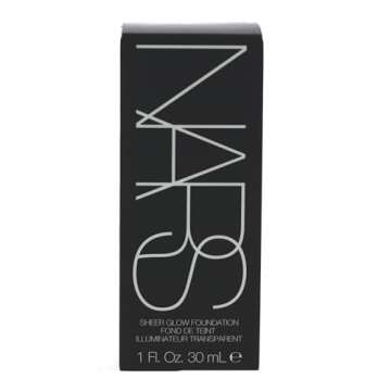 NARS Sheer Glow Foundation | NAMIBIA Dark 4 - 1 Fl Oz - Radiant Coverage at Its Best