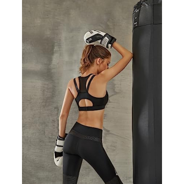 Yvette High Impact Sports Bra for Plus Size Women